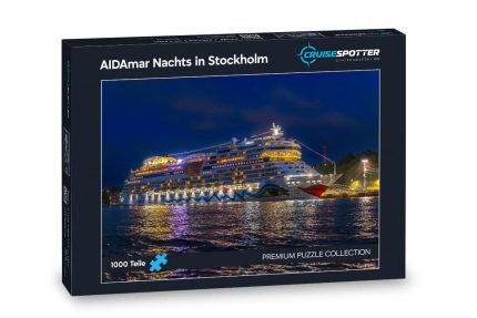 Puzzle AIDAmar Nachts in Stockholm