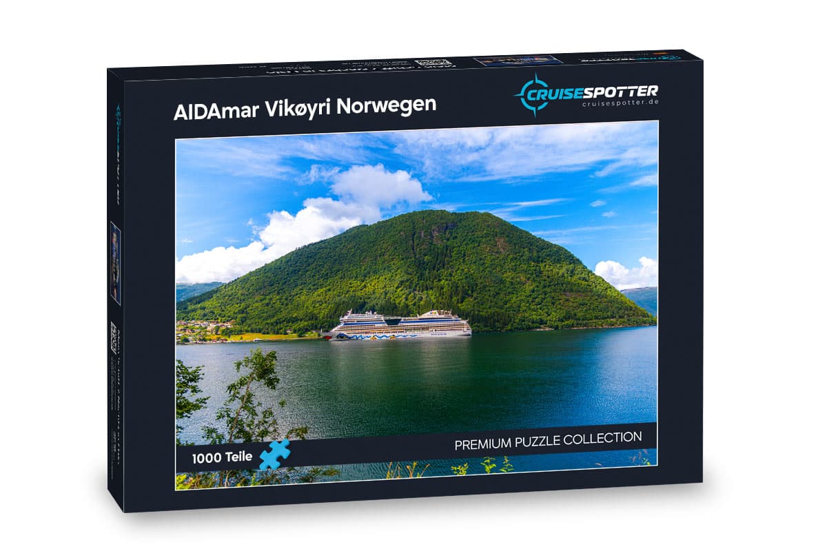 Puzzle AIDAmar Vikøyri Norwegen