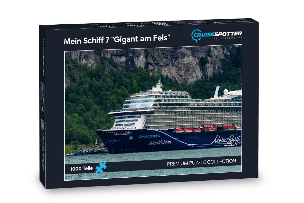 Puzzle Mein Schiff 7 "Gigant am Fels"