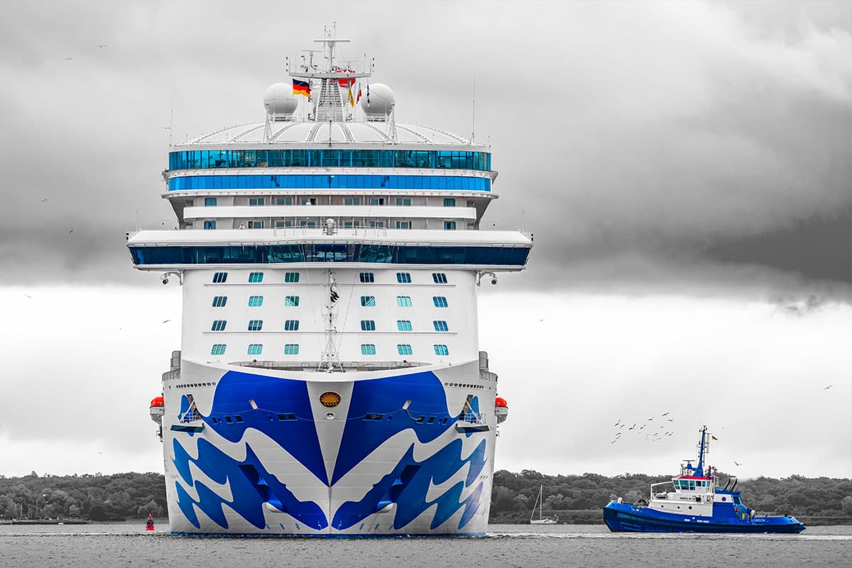 Wandbild Sky Princess in Rostock