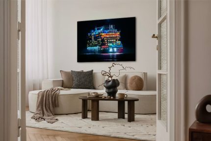 Wandbild AIDAdiva Aufbruch zur Weltreise