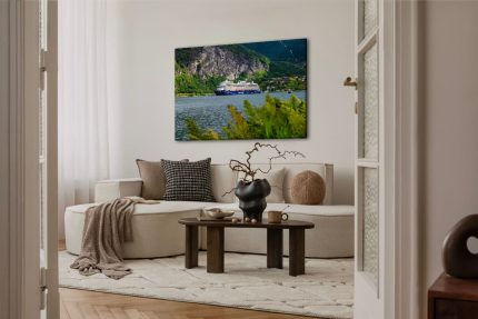 Wandbild Mein Schiff 7 im Geirangerfjord
