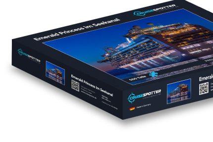 Puzzle Emerald Princess im Seekanal