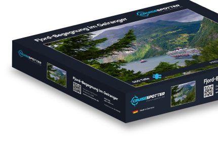 Puzzle Fjord-Begegnung im Geiranger