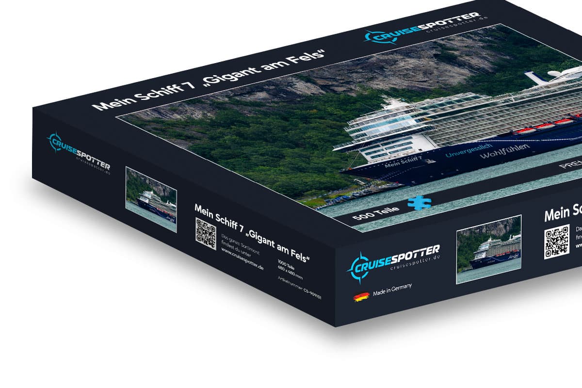 Puzzle Mein Schiff 7 "Gigant am Fels"