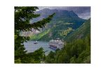 Puzzle Fjord-Begegnung im Geiranger