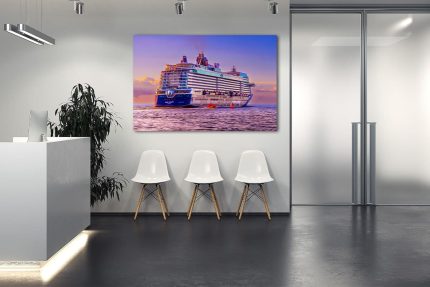 Wandbild Farbspiel Mein Schiff 7