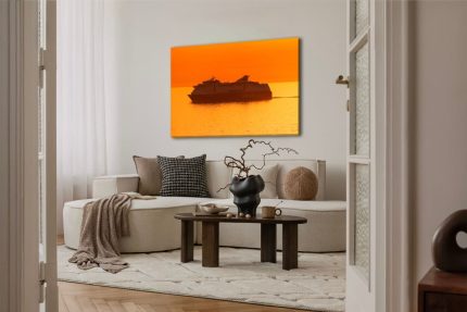 Wandbild Color Magic im Sonnenuntergang