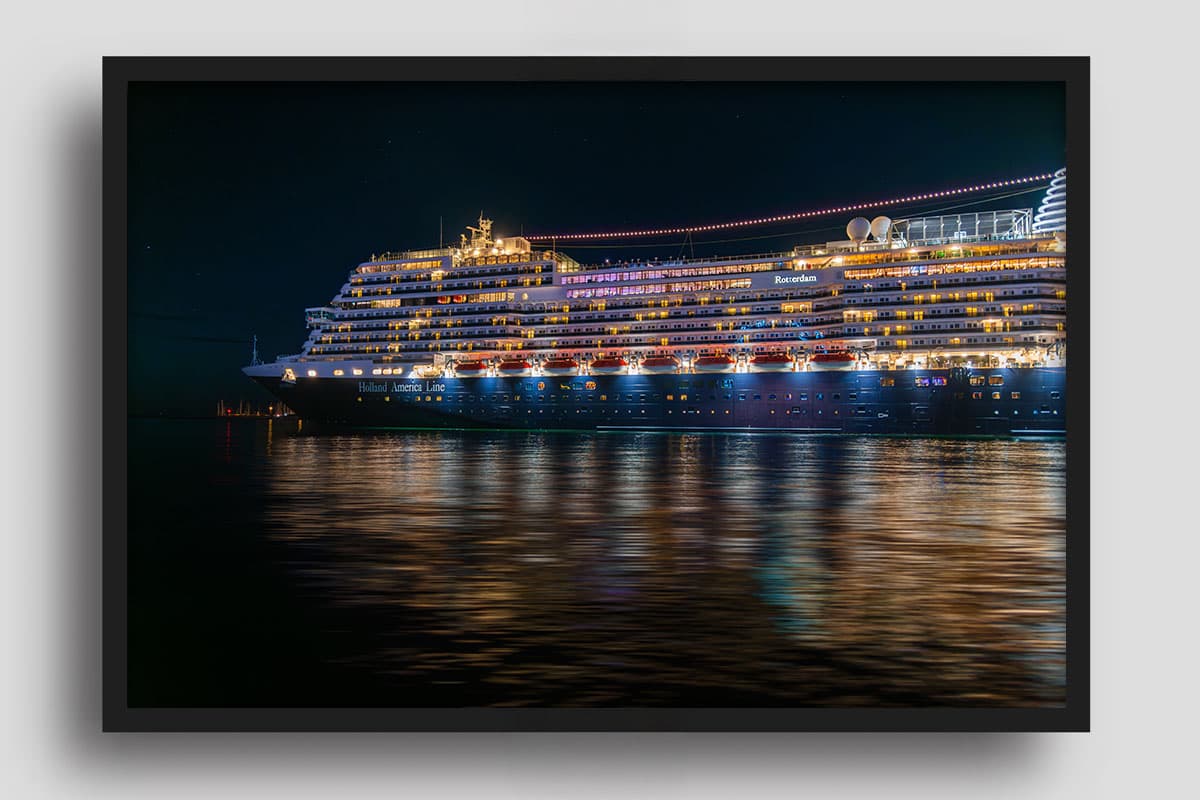 007-ms-rotterdam-im-seekanal-cs-909041 Wandbild MS Rotterdam im Seekanal