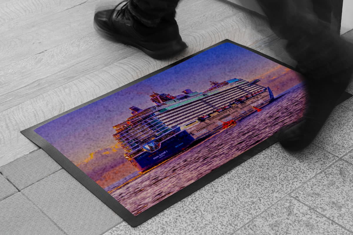 Fußmatte Farbspiel Mein Schiff 7