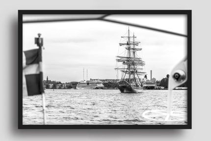 Wandbild Tre Kronor Stockholm