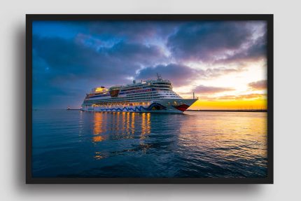 Wandbild AIDAdiva Dein Kussmund-Moment