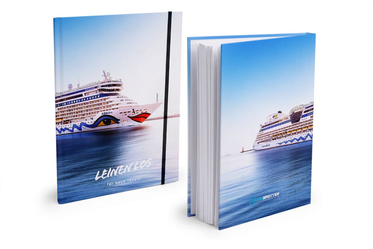 Notizbuch AIDAmar im Seekanal