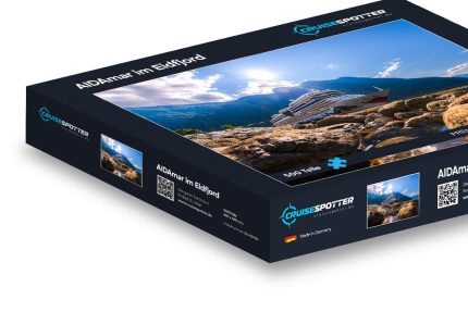 Puzzle AIDAmar im Eidfjord