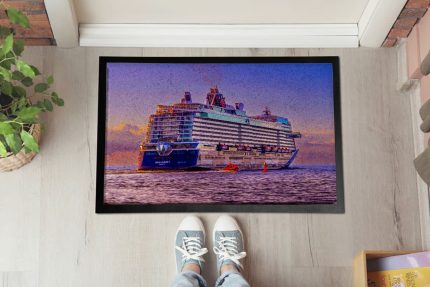 Fußmatte Farbspiel Mein Schiff 7