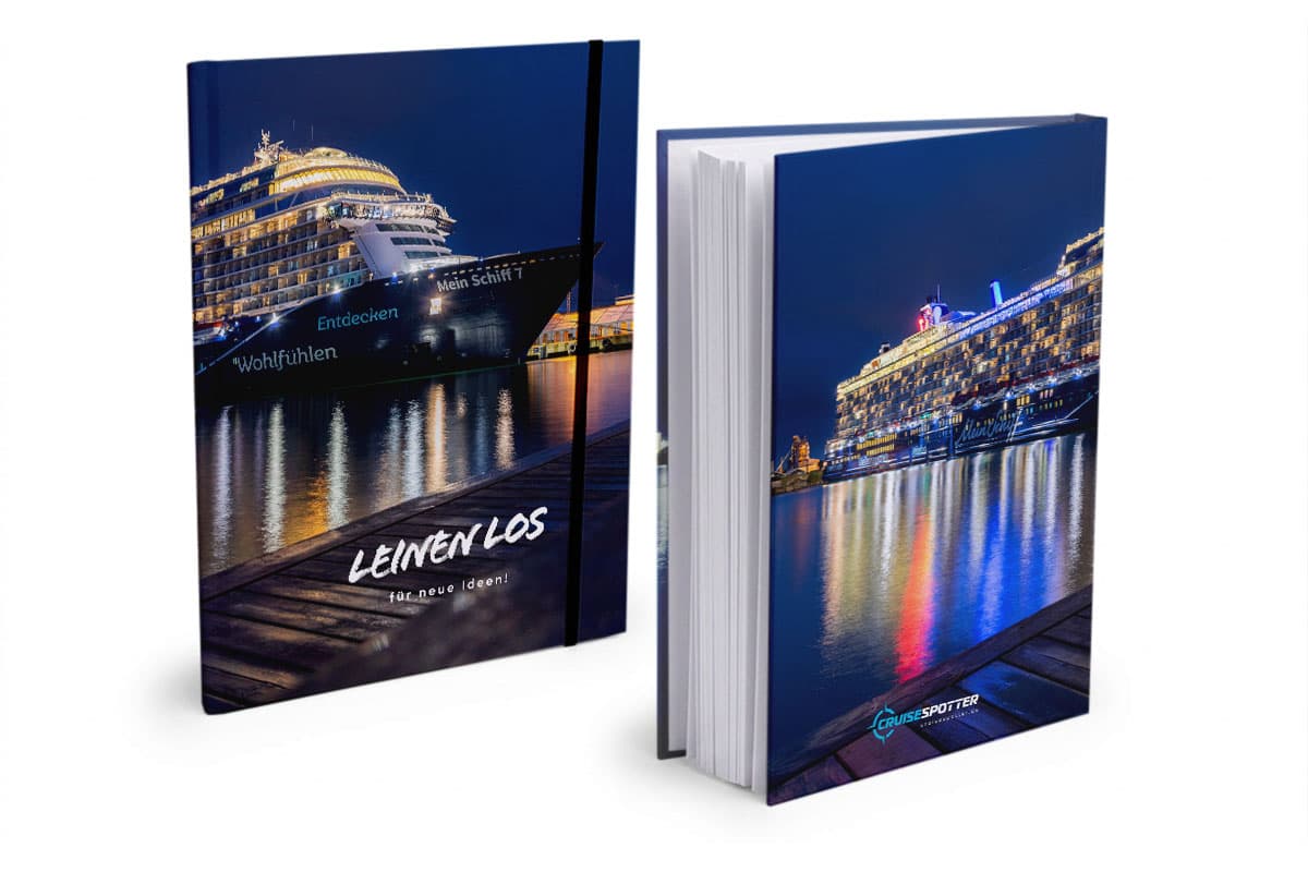 Notizbuch Mein Schiff 7 Nachts in Oslo