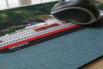 Mousepad MS Nordkapp im Geirangerfjord