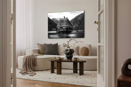 Wandbild Ankerplatz Geiranger