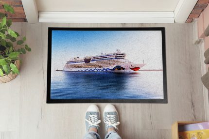 Fussmatte AIDAdiva im Seekanal