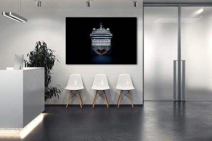 Wandbild AIDAmar "dark edition"