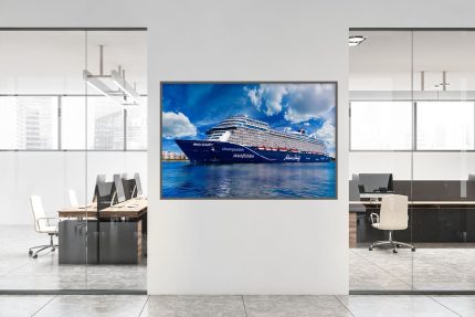 Wandbild Mein Schiff 7 - Leinen los