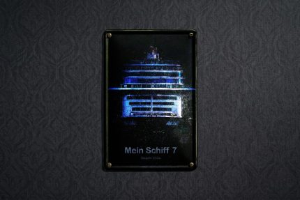 Blechschild Mein Schiff 7 2024