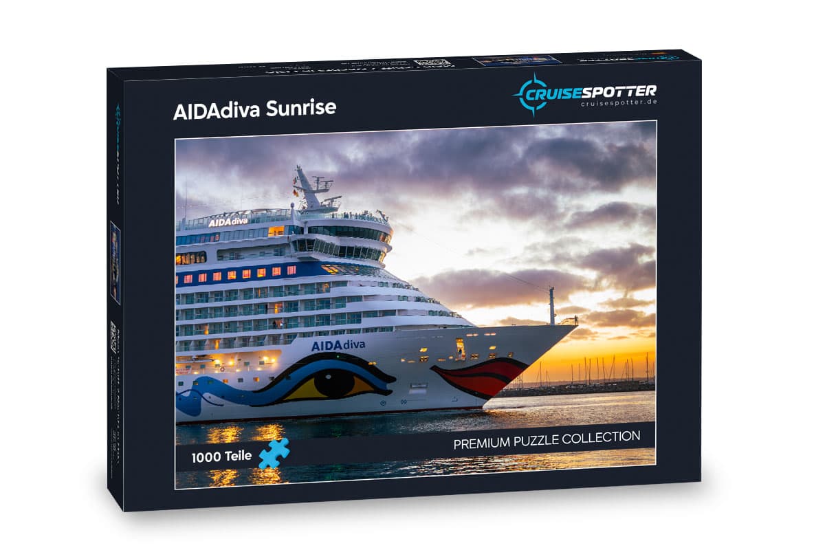 Puzzle AIDAdiva Sunrise