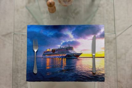 Tischset AIDAdiva Dein Kussmund-Moment