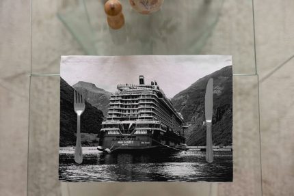 Tischset Ankerplatz Geiranger