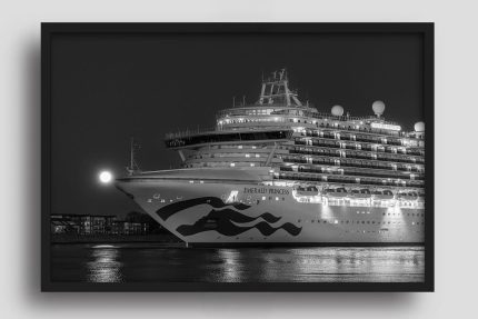 Wandbild Emerald Princess - Silver Moon