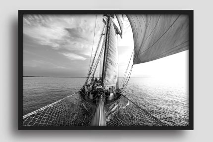 Wandbild J.R. Tolkien - Die Nase im Wind