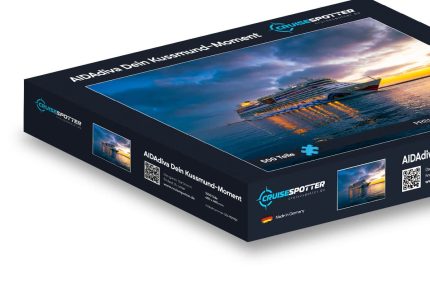 Puzzle AIDAdiva Dein Kussmund-Moment