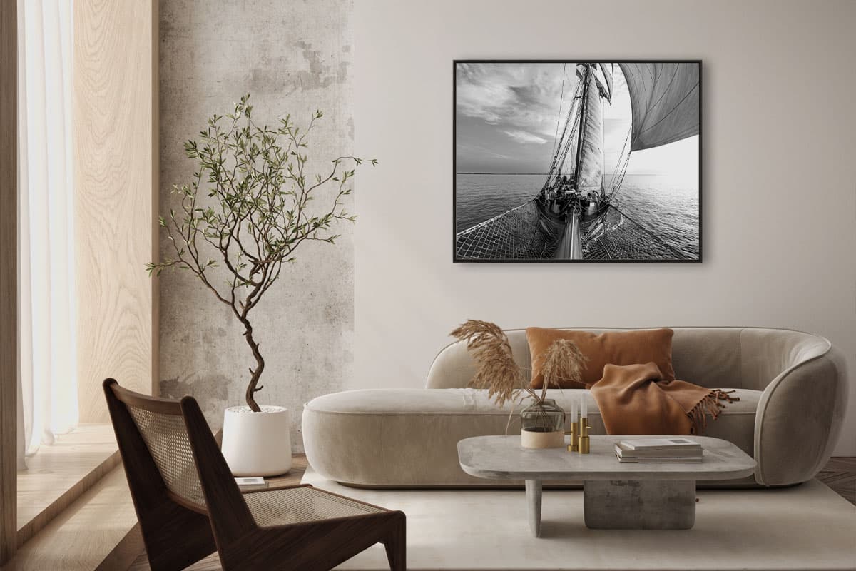 Wandbild J.R. Tolkien - Die Nase im Wind