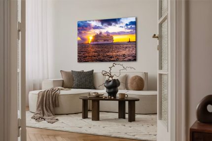 Wandbild Viking Saturn an den Molenköpfen