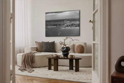 Wandbild Pulsierender Seekanal