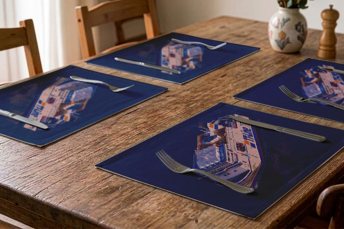 Tischset Nils Holgersson im Seekanal