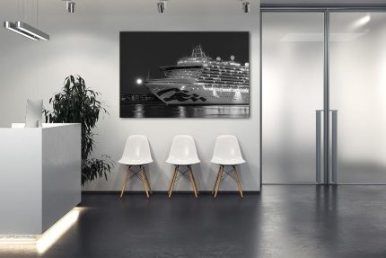 Wandbild Emerald Princess - Silver Moon